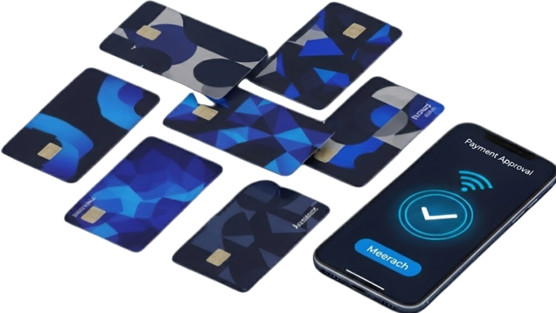 디지털 카드와 스마트폰